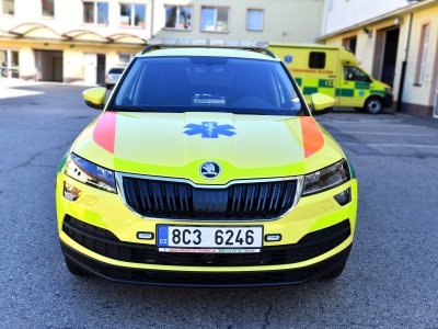 Škoda Karoq - zdravotnická zástavba ZZS JčK